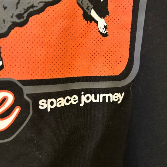 ROMWE / NWT/ Black Tee with Space Graphic/ “Take me Home” - Picture 3 of 12